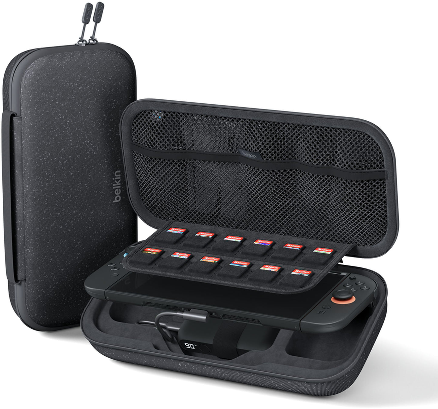 Sac de Protection Belkin Charging pour Console Nintendo Switch 2 / Switch / Switch OLED, Gris ENA001hqCH-V2