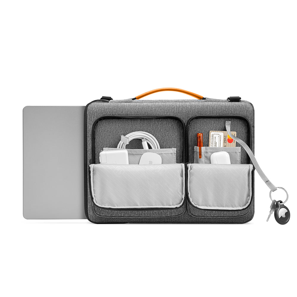 Sac Tomtoc pour ordinateur portable 15,6 pouces, Gris