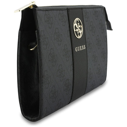 Sac universel pour téléphone, Guess, 4G Round Classic Logo Stripe, noir