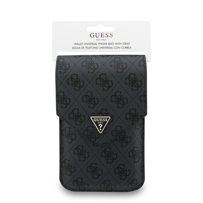 Sac Universel pour Téléphone, Guess, Fliptok Triangle 4G, Noir