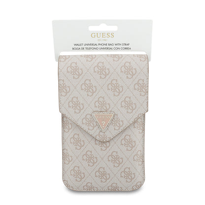 Sac Universel pour Téléphone, Guess, Fliptok Triangle 4G, Rose