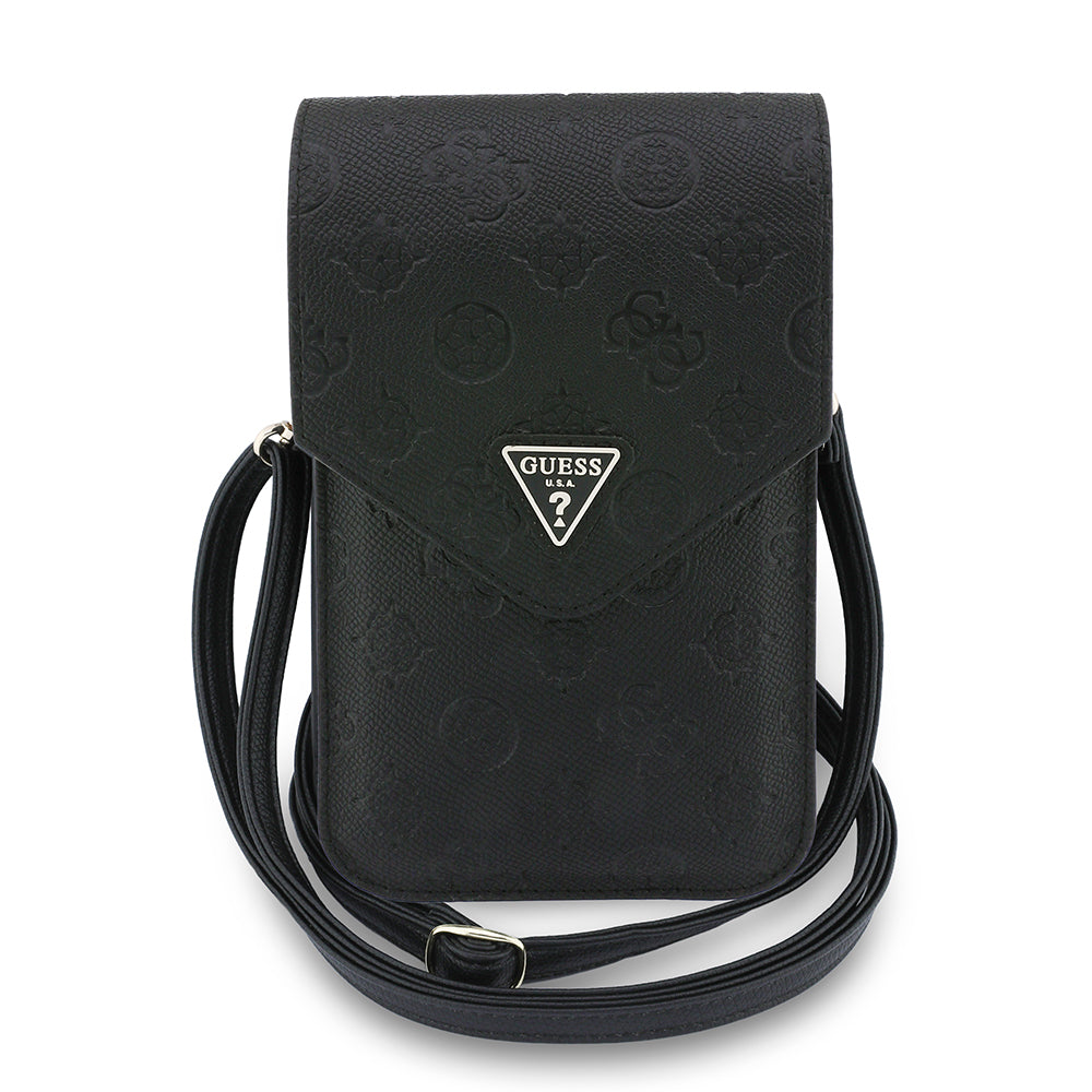 Sac Universel pour Téléphone, Guess, Grained Peony, Noir