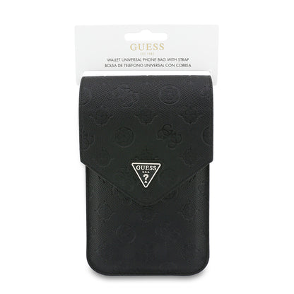 Sac Universel pour Téléphone, Guess, Grained Peony, Noir