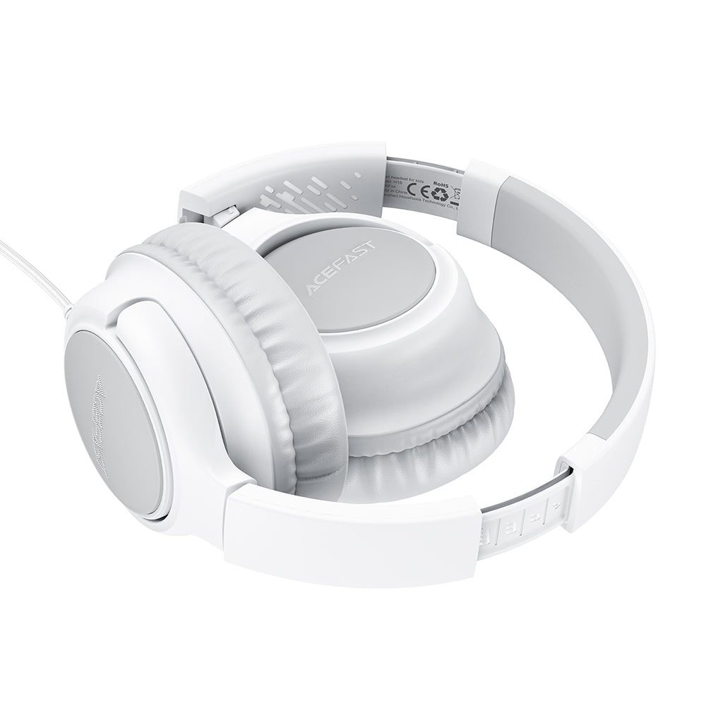 Kit mains libres 3,5 mm Acefast H18 Kids, Gris