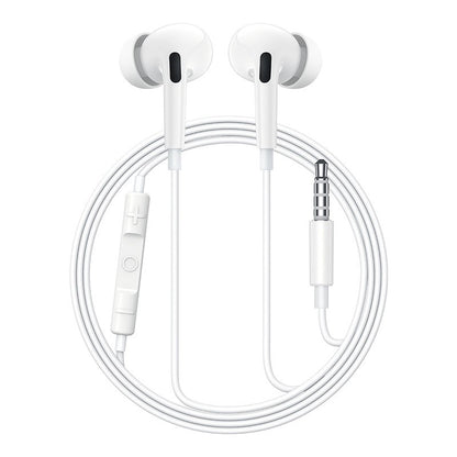 Kit mains libres 3.5mm Baseus Encok H18, Blanc