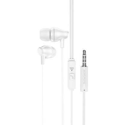 Écouteurs mains libres 3,5 mm BM61 Wanderer, blanc 