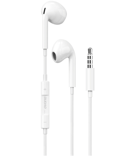 Écouteurs filaires 3,5 mm Dudao X14Pro, Blanc