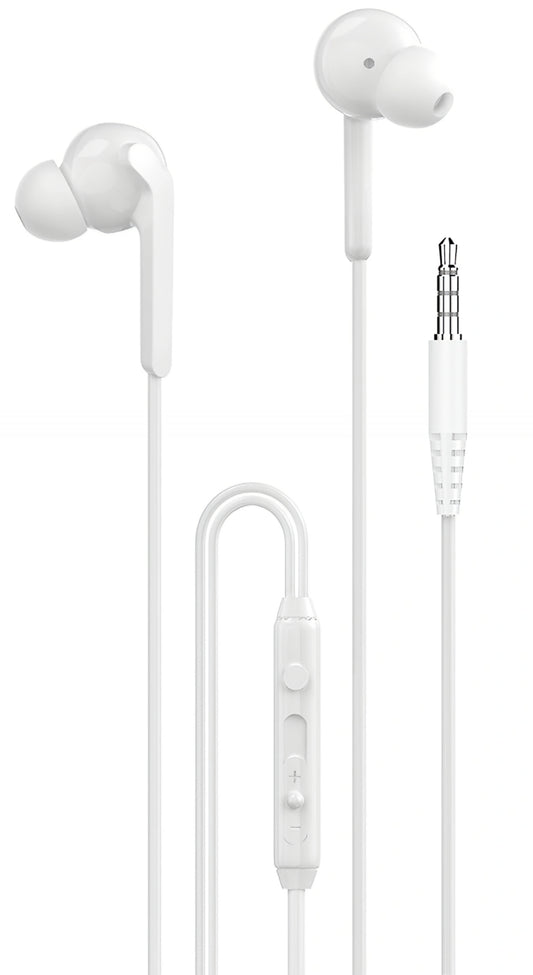 Écouteurs mains libres 3,5 mm Dudao X3+, Blanc