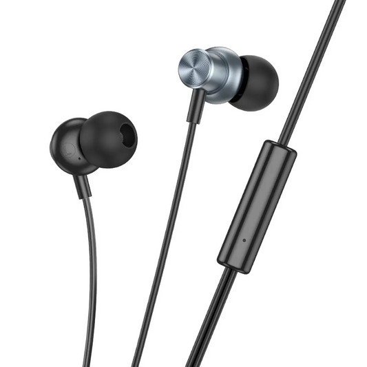 Kit mains libres 3,5 mm HOCO M110, Gris