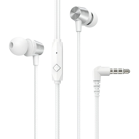 Handsfree 3.5mm HOCO M79, Blanc