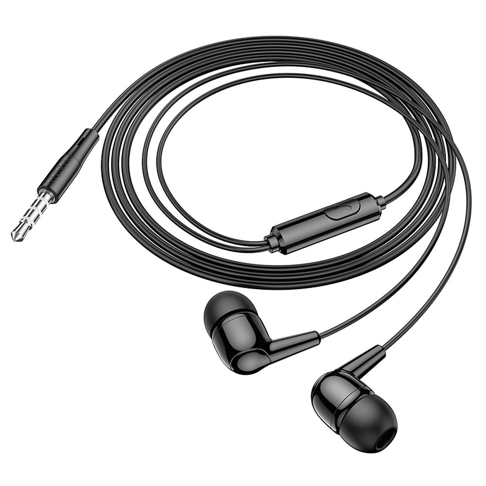 Mains libres 3.5mm HOCO M97, Noir 