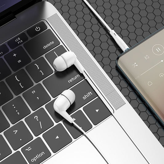 Handsfree 3.5mm HOCO M97, Blanc