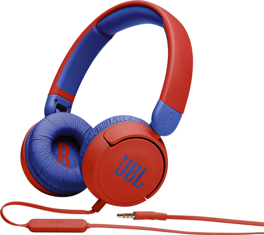 Kit mains libres 3,5 mm JBL JR 310 Kids, Rouge JBLJR310RED