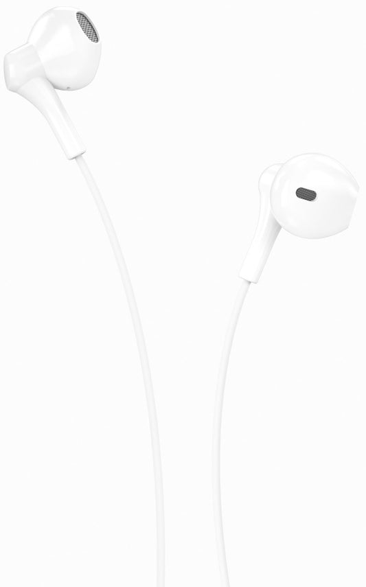 Handsfree 3.5mm XO Design EP39, Blanc