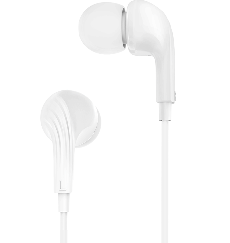 Écouteurs mains libres 3,5 mm XO Design EP86, Blanc