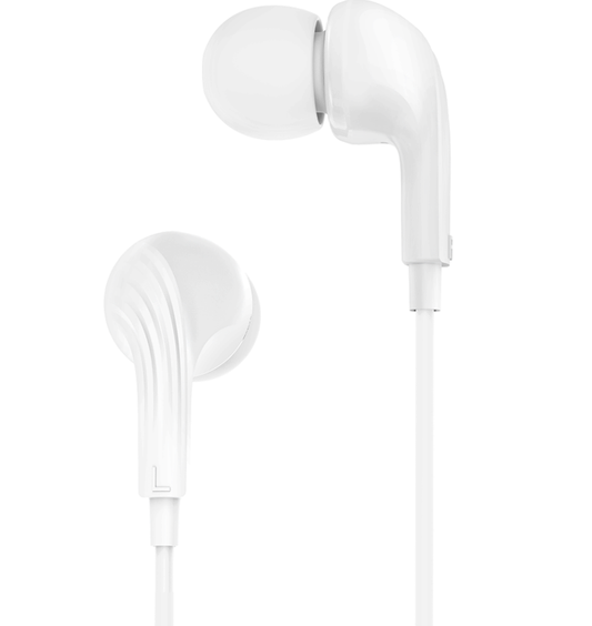 Écouteurs mains libres 3,5 mm XO Design EP86, Blanc