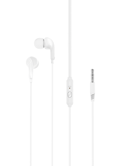 Écouteurs mains libres 3,5 mm XO Design EP86, Blanc