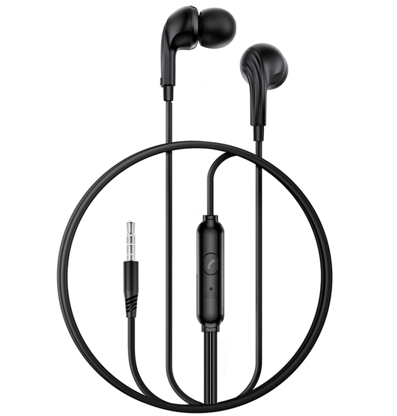 Écouteurs mains libres 3,5 mm XO Design EP86, Noir