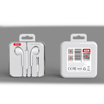 Handsfree 3.5mm XO Design EP77, Blanc