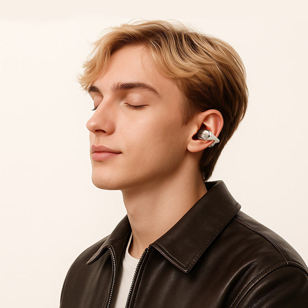 Kit mains libres Bluetooth Acefast Aceclip Pro, TWS, Blanc