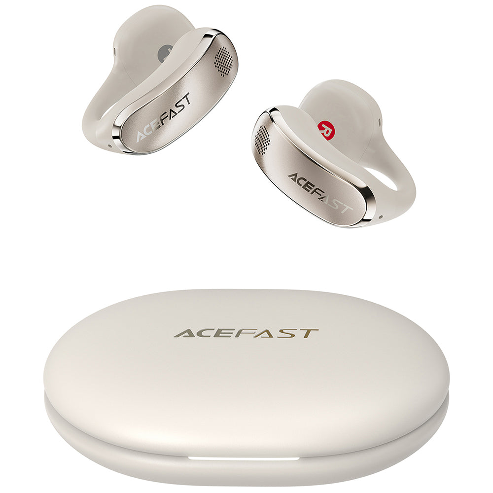 Kit mains libres Bluetooth Acefast Aceclip Pro, TWS, Doré