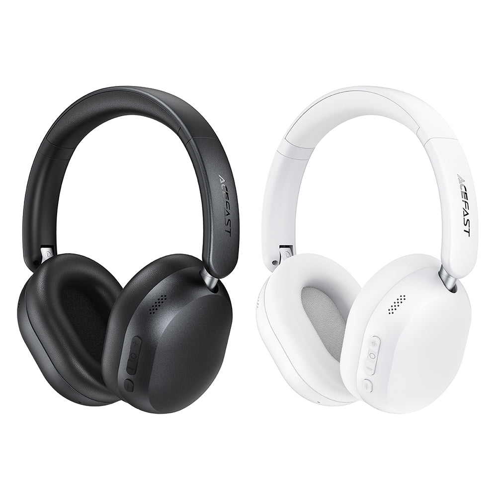 Kit mains libres Bluetooth Acefast H12, A2DP, ANC, Noir