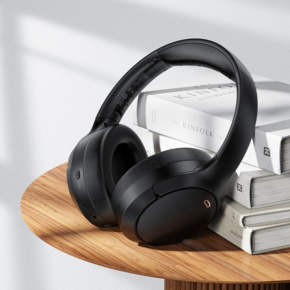 Kit mains libres Bluetooth Acefast H6, A2DP, ANC, Noir