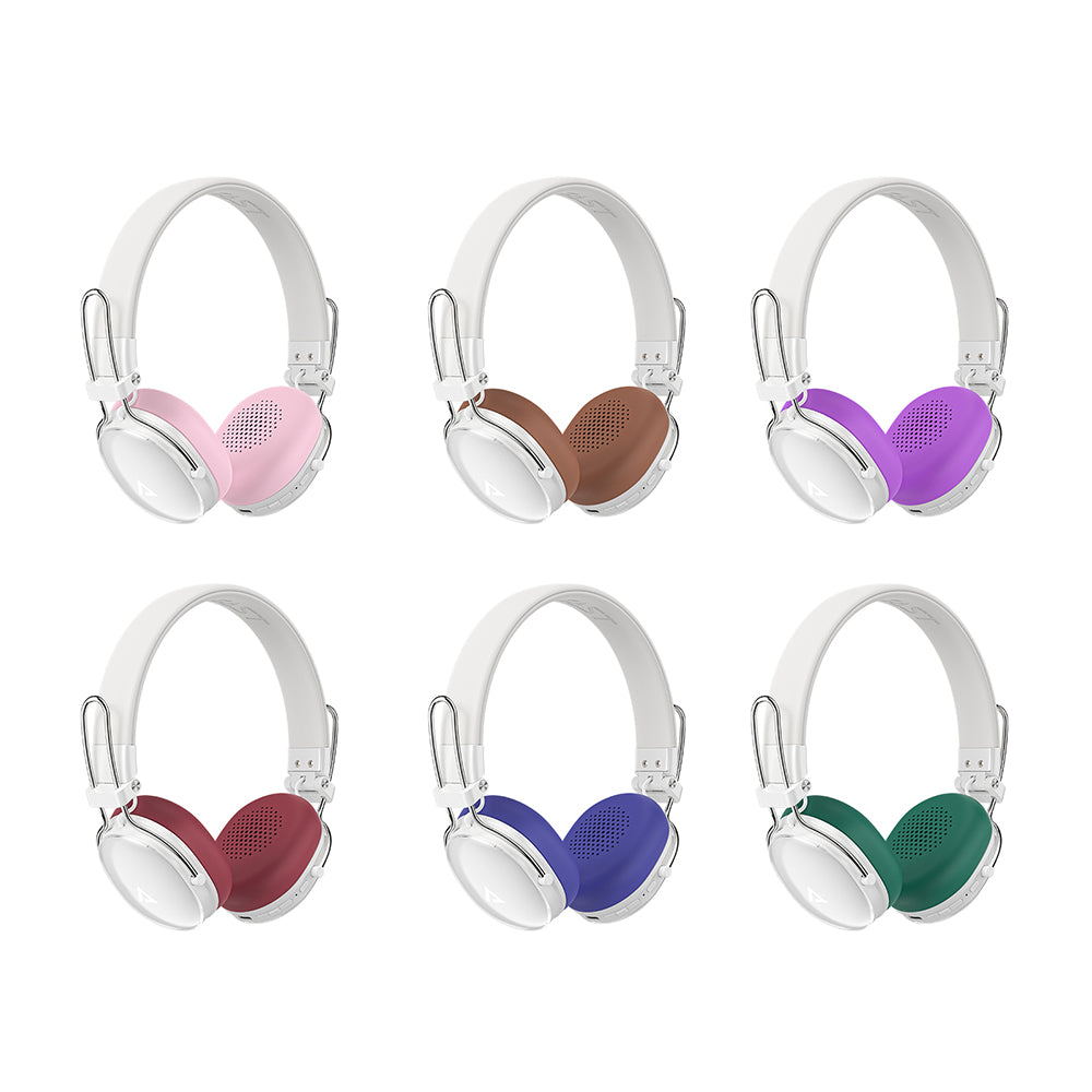 Kit mains libres Bluetooth Acefast H7, A2DP, ANC, Blanc