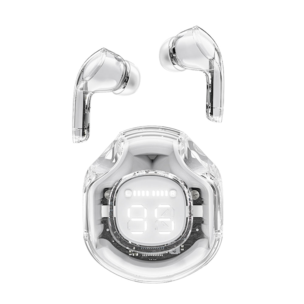 Écouteurs Bluetooth Acefast T8, TWS, Blanc