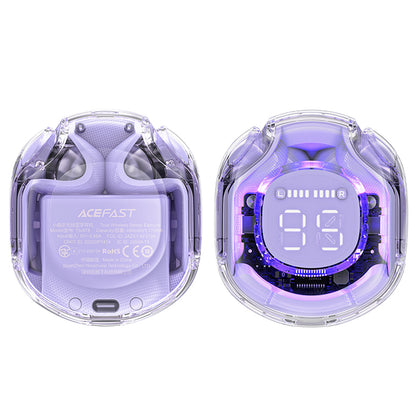 Écouteurs Bluetooth Acefast T8, TWS, Mauve
