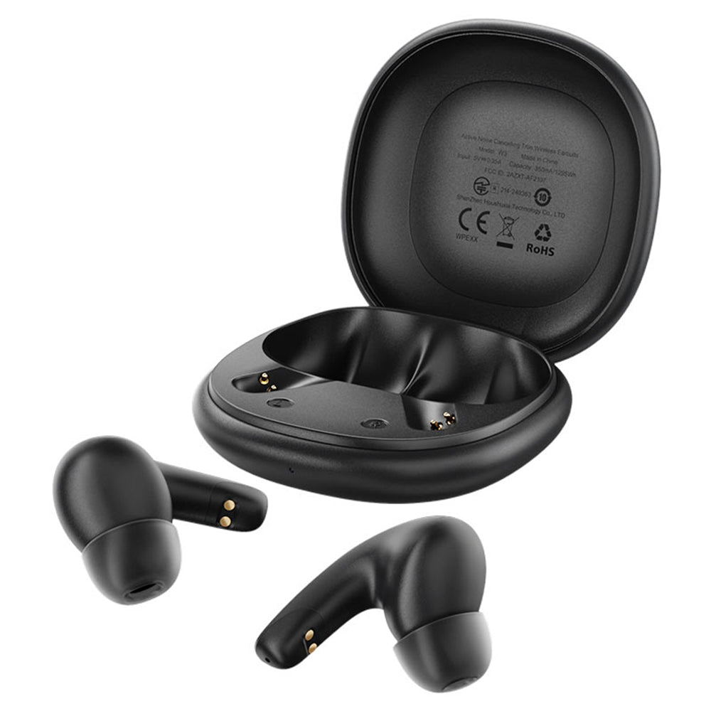 Kit mains libres Bluetooth Acefast W3, TWS, ANC, Noir