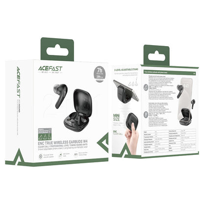 Kit mains libres Bluetooth Acefast W4, TWS, Beige