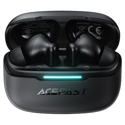 Écouteurs Bluetooth Acefast W5, TWS, ANC, Noir
