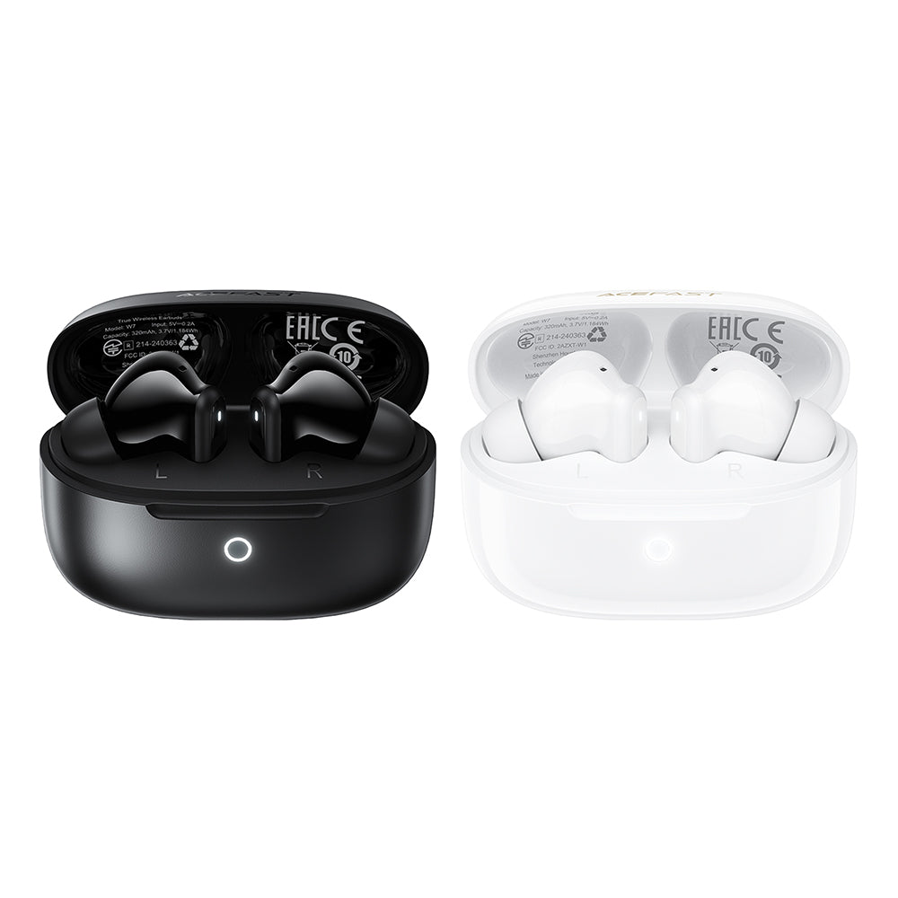 Kit mains libres Bluetooth Acefast W7, TWS, Noir