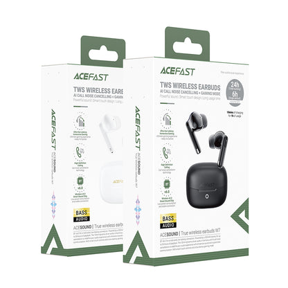 Kit mains libres Bluetooth Acefast W7, TWS, Noir