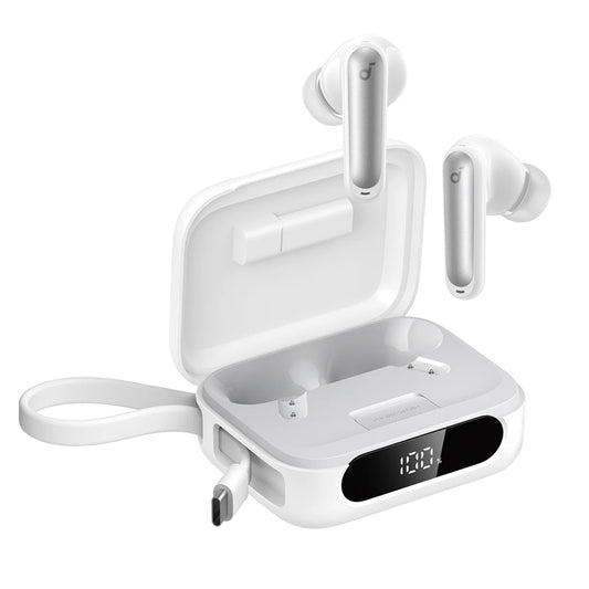 Handsfree Bluetooth Anker P41i, TWS, ANC, Blanc A3937G21