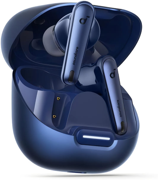 Kit mains libres Bluetooth Anker SoundCore Liberty 4 NC, TWS, ANC, MultiPoint, Bleu A3947G31