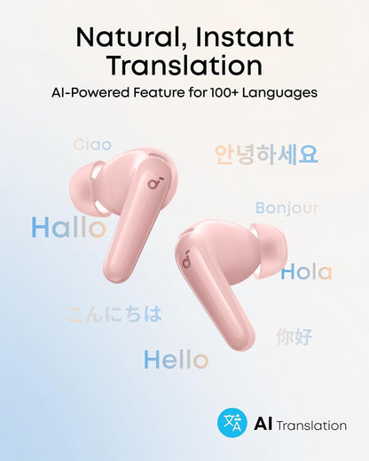 Handsfree Bluetooth Anker SoundCore R60i, TWS, ANC, Pink D1202G51