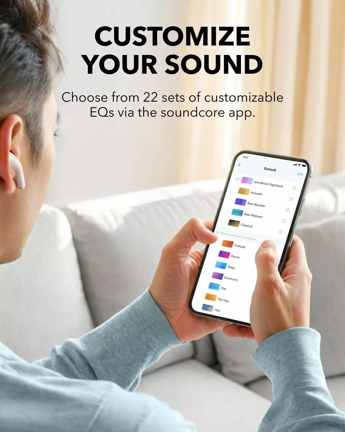 Handsfree Bluetooth Anker SoundCore K20i, TWS, Blanc A3994G21