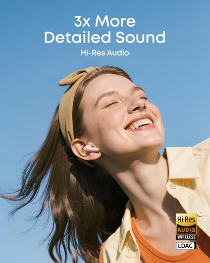 Handsfree Bluetooth Anker SoundCore R60i, TWS, ANC, Pink D1202G51