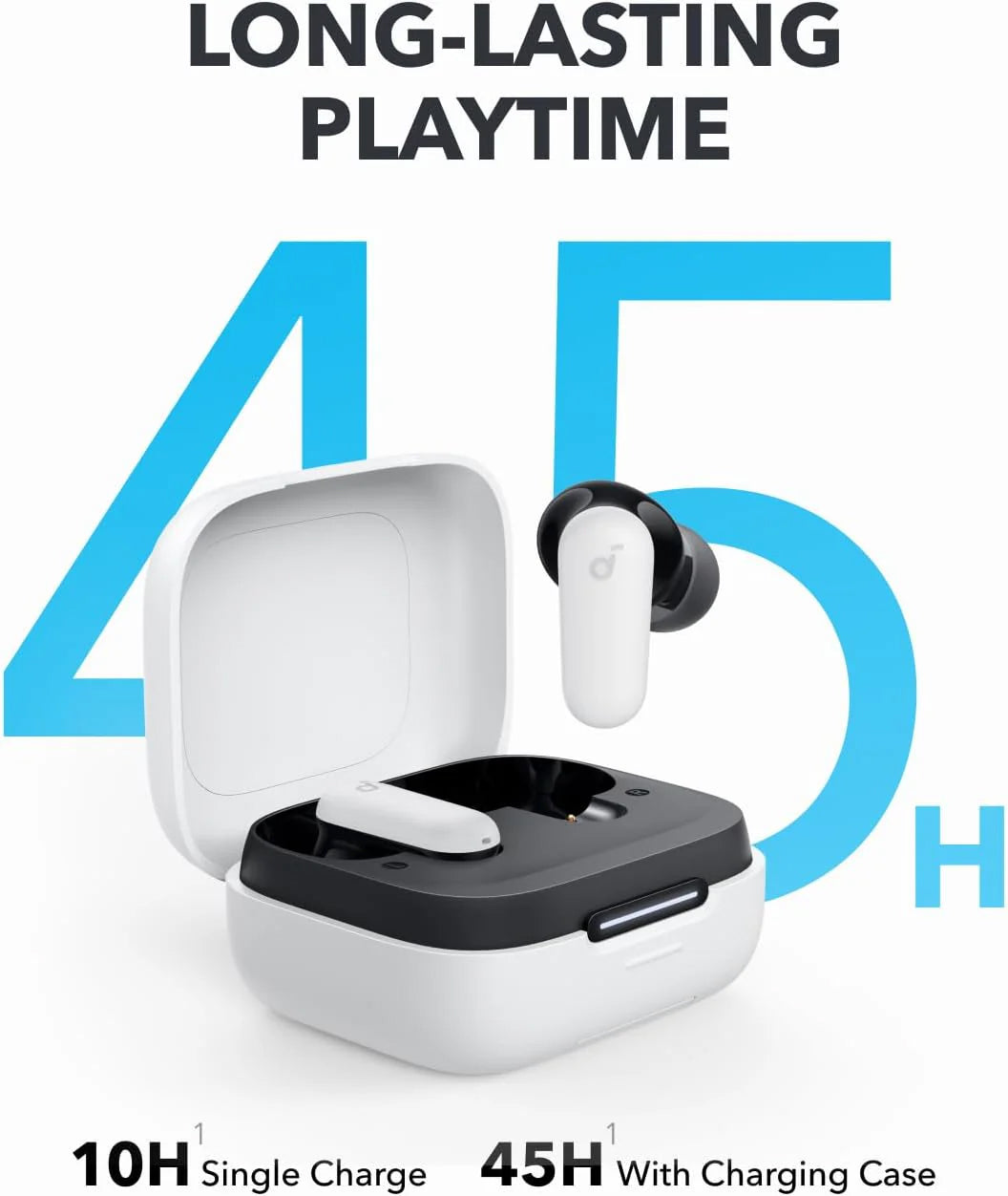 Handsfree Bluetooth Anker SoundCore P30i, TWS, ANC, Blanc A3959321
