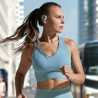 Kit mains libres Bluetooth Anker SoundCore AeroFit Pro, TWS, Bleu A3871G61