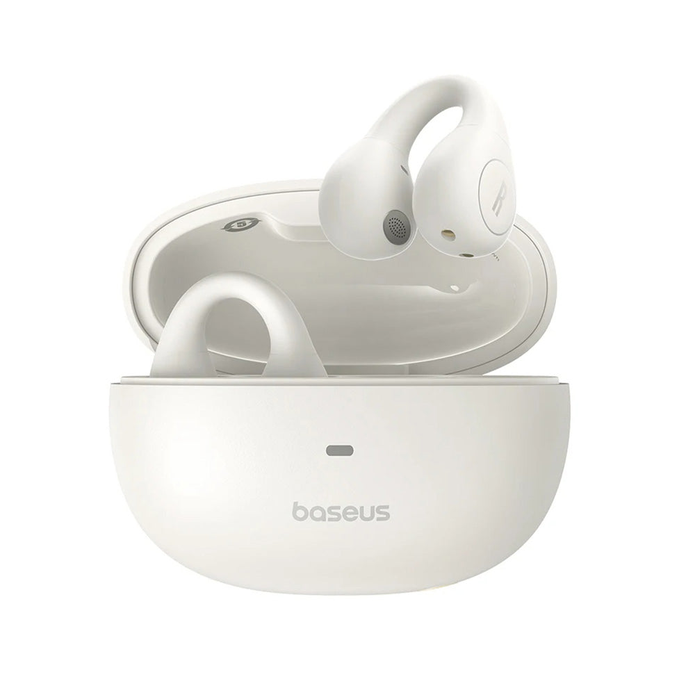 Kit mains libres Bluetooth Baseus AirGo AS01, TWS, Blanc A00069101223-00