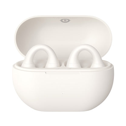 Kit mains libres Bluetooth Baseus Bass 15 Clip, TWS, Blanc A00079500223-00