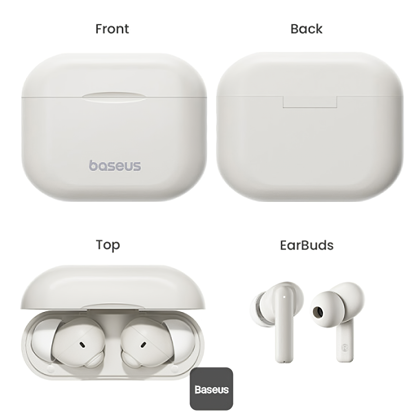 Baseus Bluetooth mains libres Bowie E17, TWS, blanc A0007222200223-Z1 