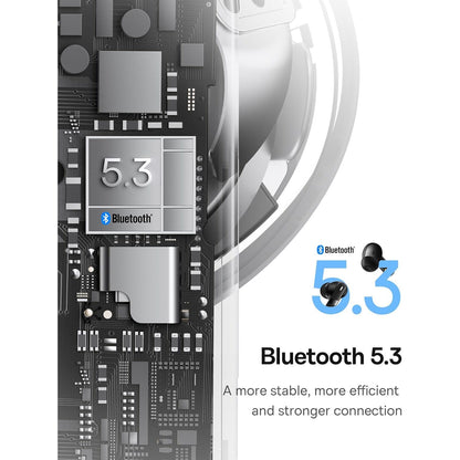 Handsfree Bluetooth Baseus Bowie E20, TWS, Noir A00069700113-00