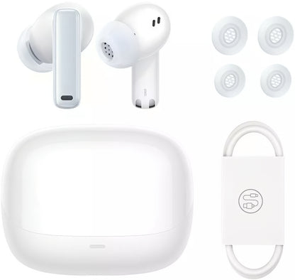 Kit mains libres Bluetooth Baseus Bowie M2s, TWS, ANC, Blanc NGTW350102