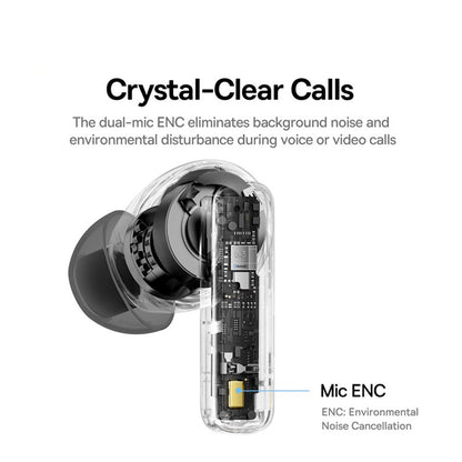 Kit mains libres Bluetooth Baseus Bowie E19, TWS, Noir A00069600113-00