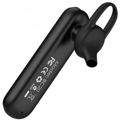 Kit mains libres Bluetooth Borofone BC20 Smart Business, A2DP, Noir