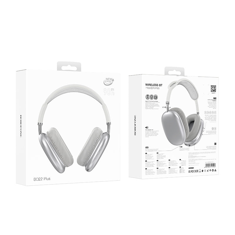 Haut-parleur mains libres Bluetooth BO22 Plus Stylish, A2DP, Silver 